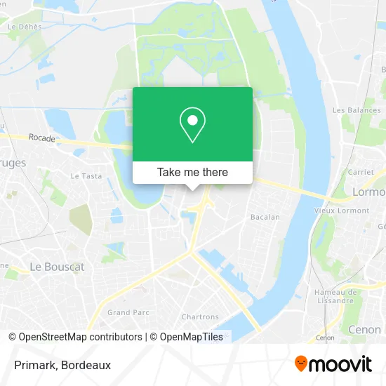 Primark map