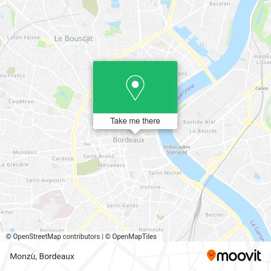 Monzù map
