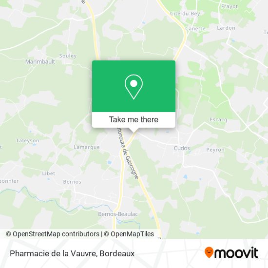 Pharmacie de la Vauvre map