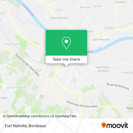 Eurl Nativite map