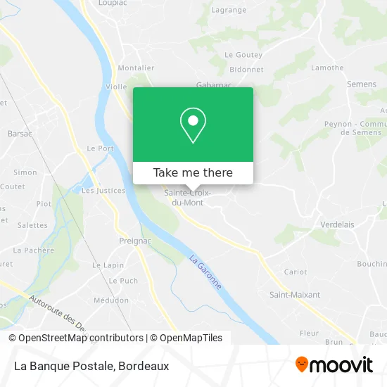 La Banque Postale map