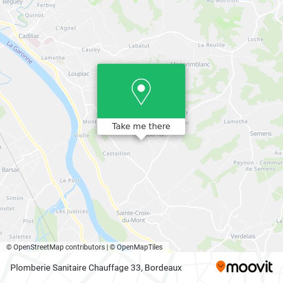 Mapa Plomberie Sanitaire Chauffage 33