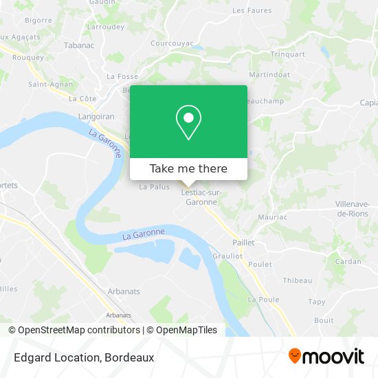 Edgard Location map