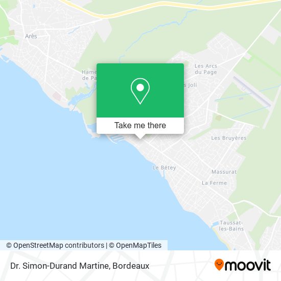 Dr. Simon-Durand Martine map