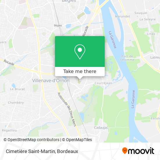 Cimetière Saint-Martin map