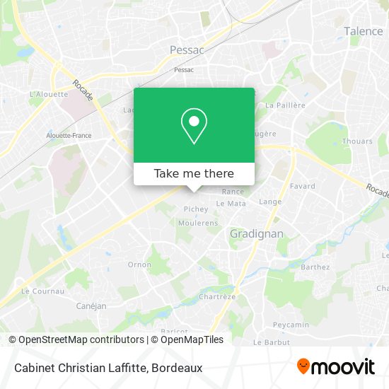 Cabinet Christian Laffitte map