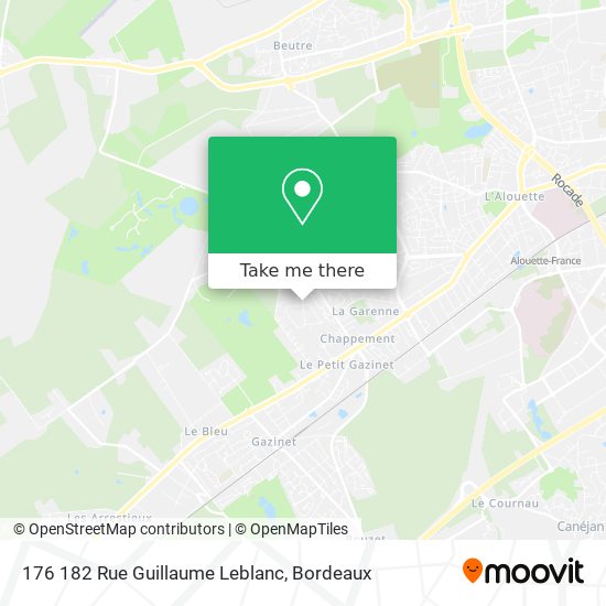 176 182 Rue Guillaume Leblanc map