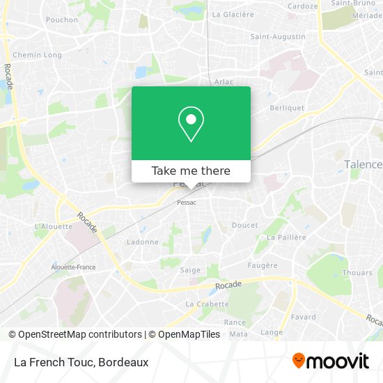 Mapa La French Touc