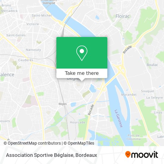 Association Sportive Béglaise map