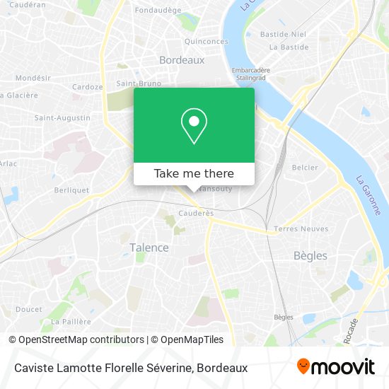 Caviste Lamotte Florelle Séverine map