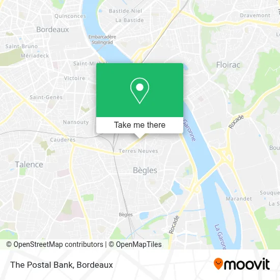 La Banque Postale map