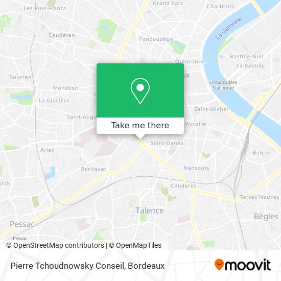 Pierre Tchoudnowsky Conseil map