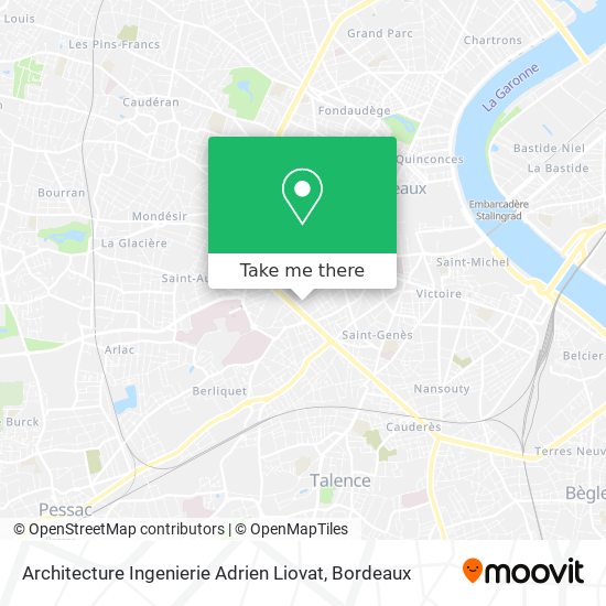 Architecture Ingenierie Adrien Liovat map
