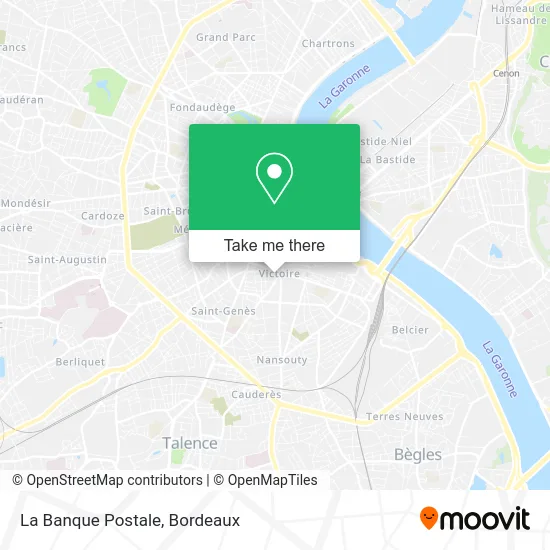 La Banque Postale map