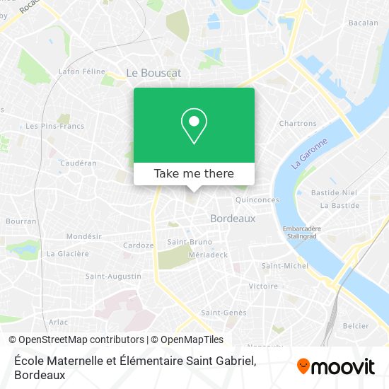 École Maternelle et Élémentaire Saint Gabriel map