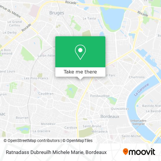 Ratnadass Dubreuilh Michele Marie map