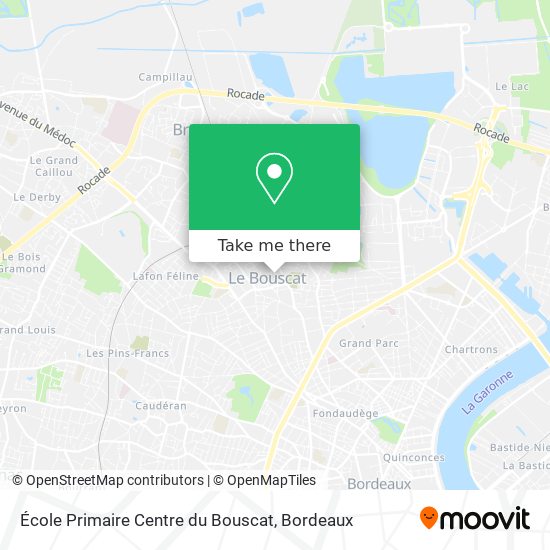 École Primaire Centre du Bouscat map