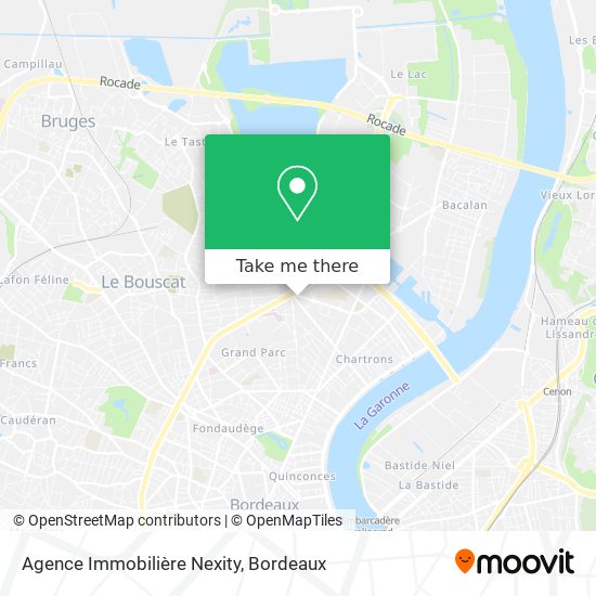 Agence Immobilière Nexity map