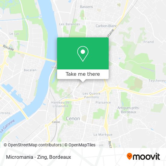 Micromania - Zing map