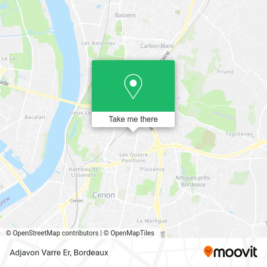 Adjavon Varre Er map