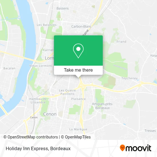 Holiday Inn Express map