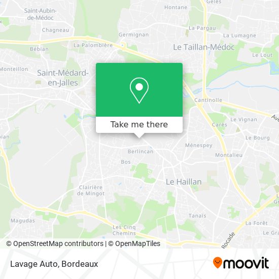 Lavage Auto map