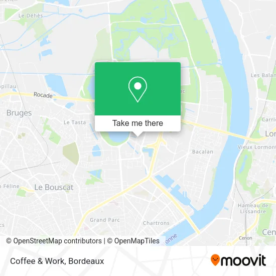 Coffee & Work map