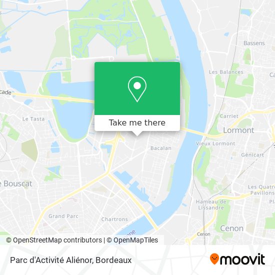 Parc d'Activité Aliénor map