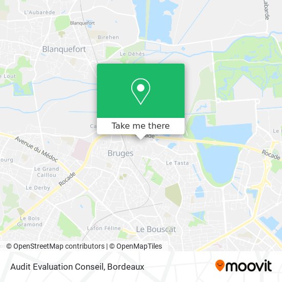 Audit Evaluation Conseil map