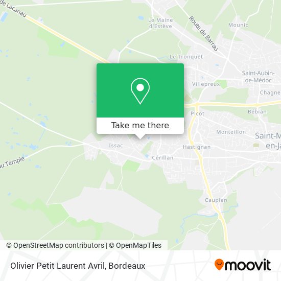 Olivier Petit Laurent Avril map
