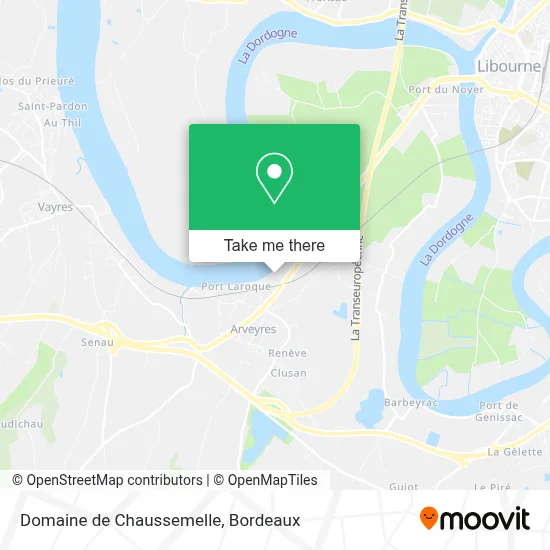 Domaine de Chaussemelle map