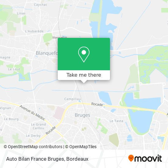 Mapa Auto Bilan France Bruges