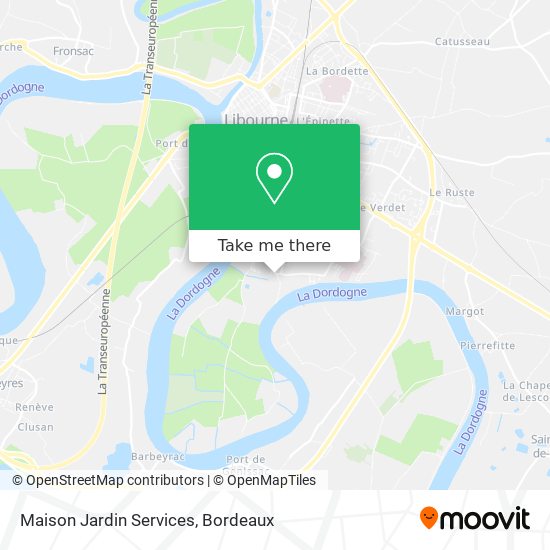 Maison Jardin Services map