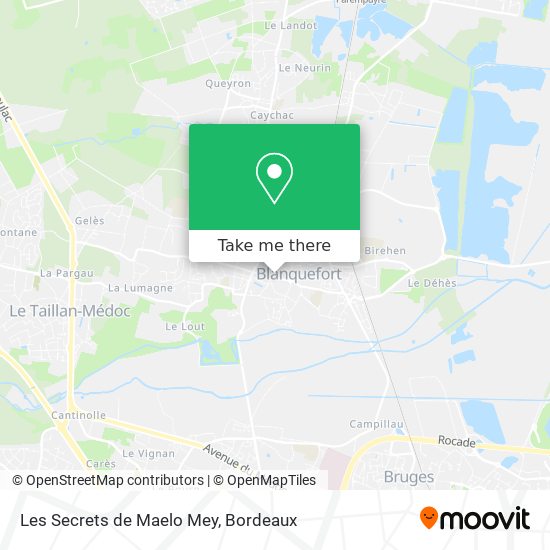 Les Secrets de Maelo Mey map