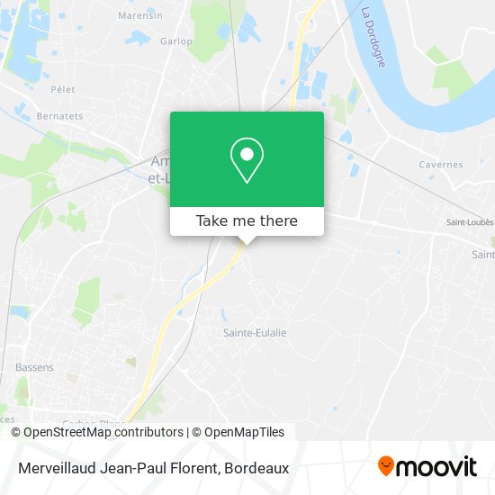 Merveillaud Jean-Paul Florent map