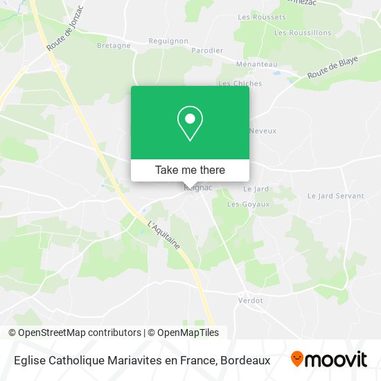 Eglise Catholique Mariavites en France map