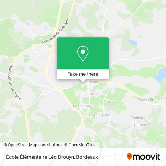 École Élémentaire Léo Drouyn map