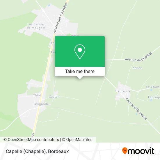 Capelle (Chapelle) map