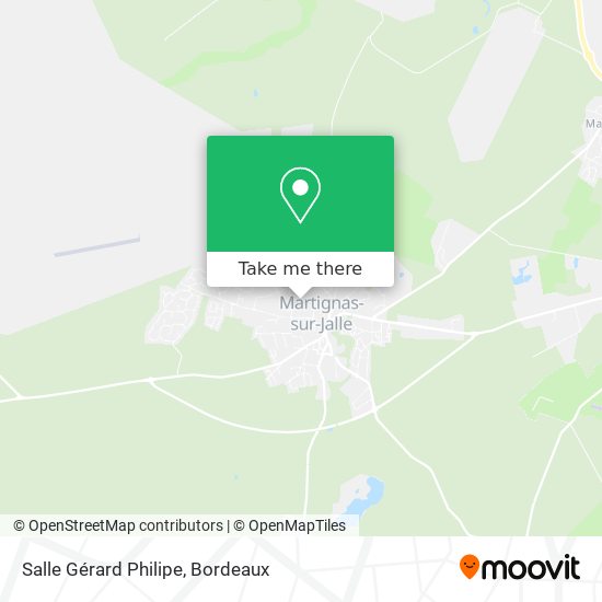 Salle Gérard Philipe map