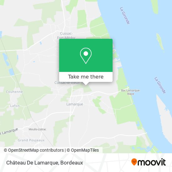Château De Lamarque map