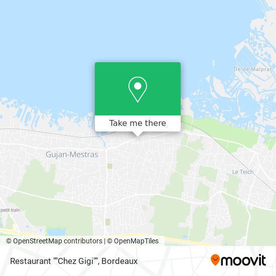 Restaurant ""Chez Gigi"" map