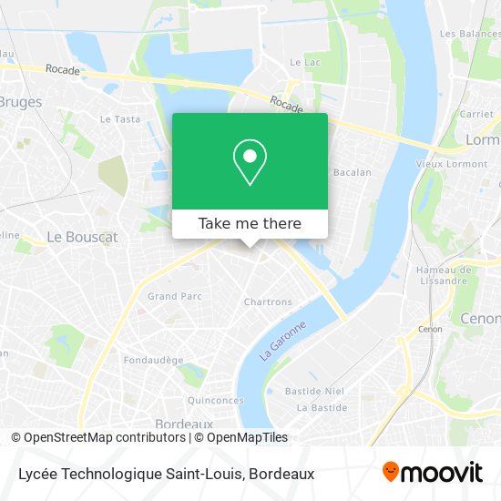 Lycée Technologique Saint-Louis map