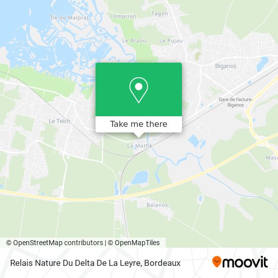 Relais Nature Du Delta De La Leyre map