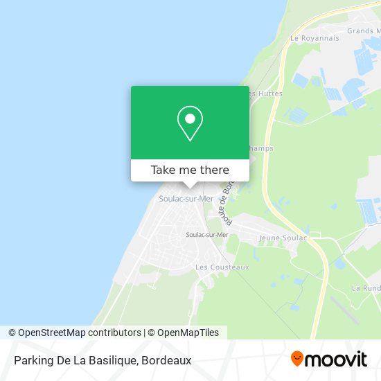 Parking De La Basilique map
