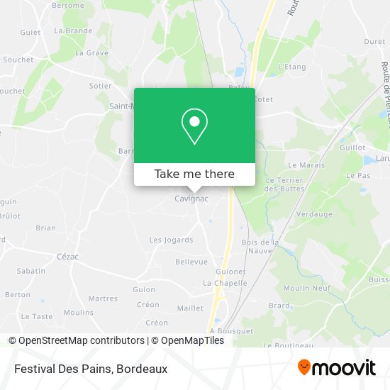 Mapa Festival Des Pains
