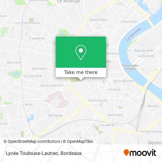 Lycée Toulouse-Lautrec map