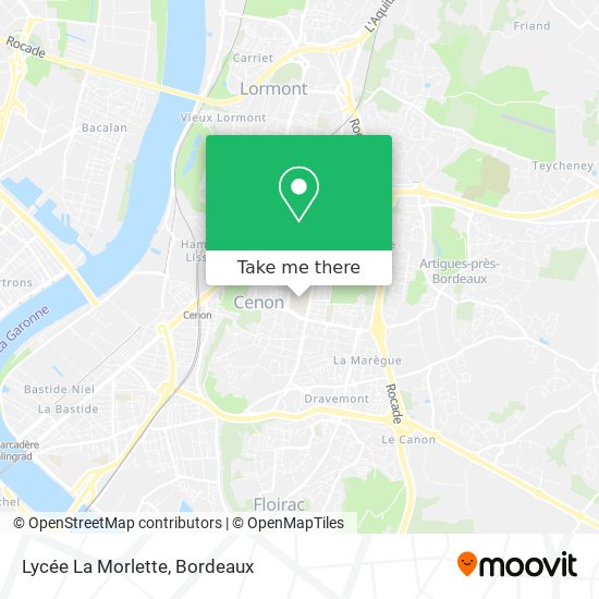 Lycée La Morlette map