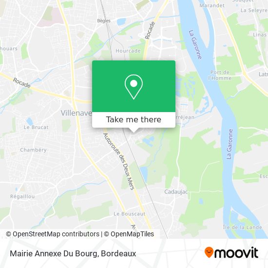 Mairie Annexe Du Bourg map