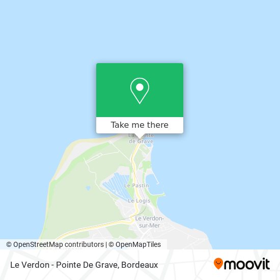 Le Verdon - Pointe De Grave map