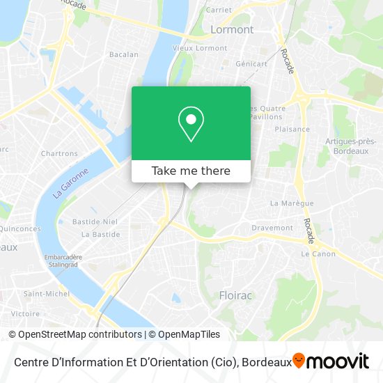 Centre D’Information Et D’Orientation (Cio) map